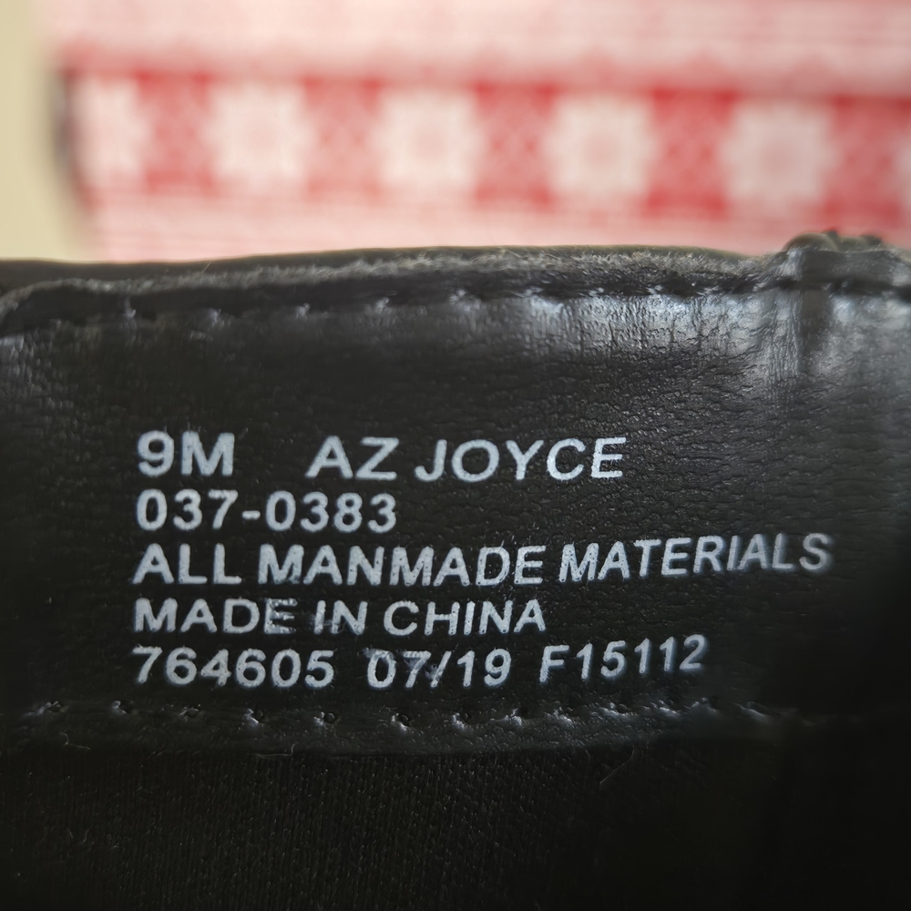Arizona Jean Company Joyce Combat Boots Womens Size 9M Black Lace Up Memory Foam - Picture 2 of 14